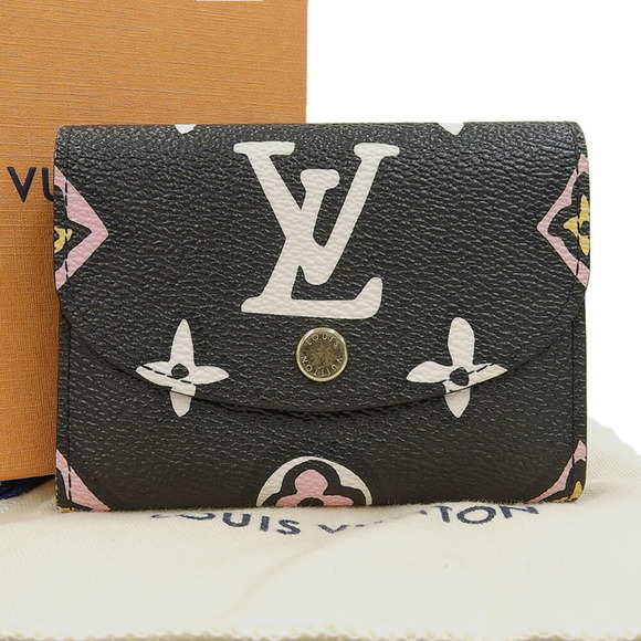 LOUIS VUITTON Black Monogram Wallet - Picture 1 of 8